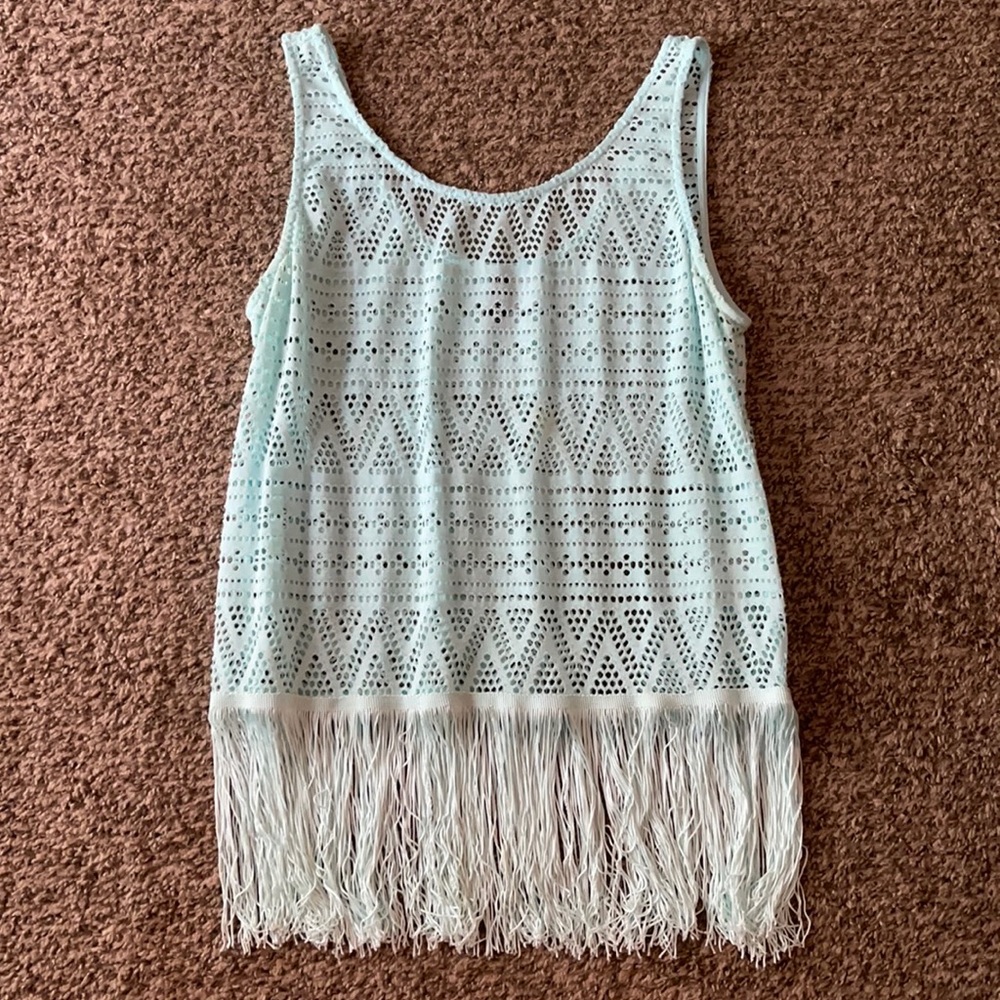 Women’s H&M Fringe Tank Top - Size 12
